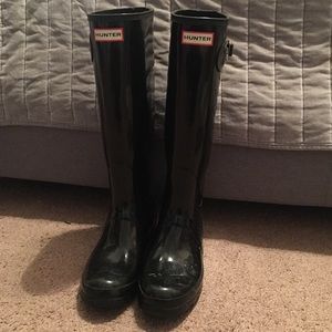 Hunter Boots - Original Tall Gloss Rain Boots